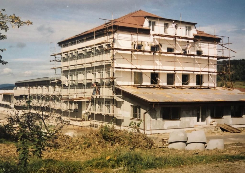 Начало реконструкции зданий бывшей пекарни