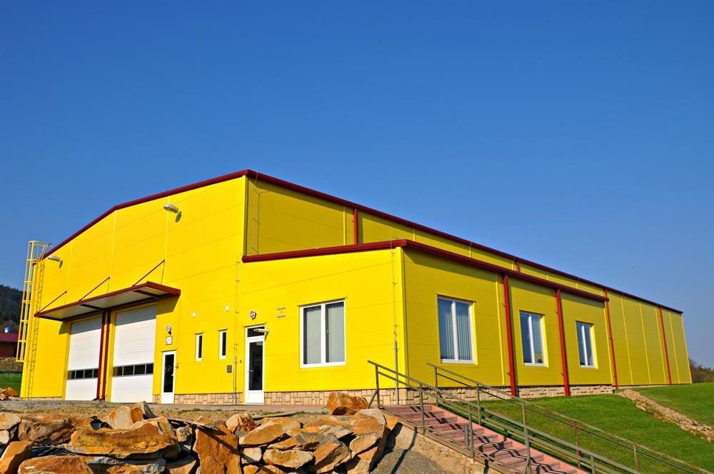 Строительство главного здания склада № II